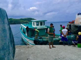 The Intransa Vessel that brought us to Itbayat Island